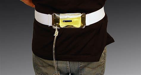 synthetic urine bag belt